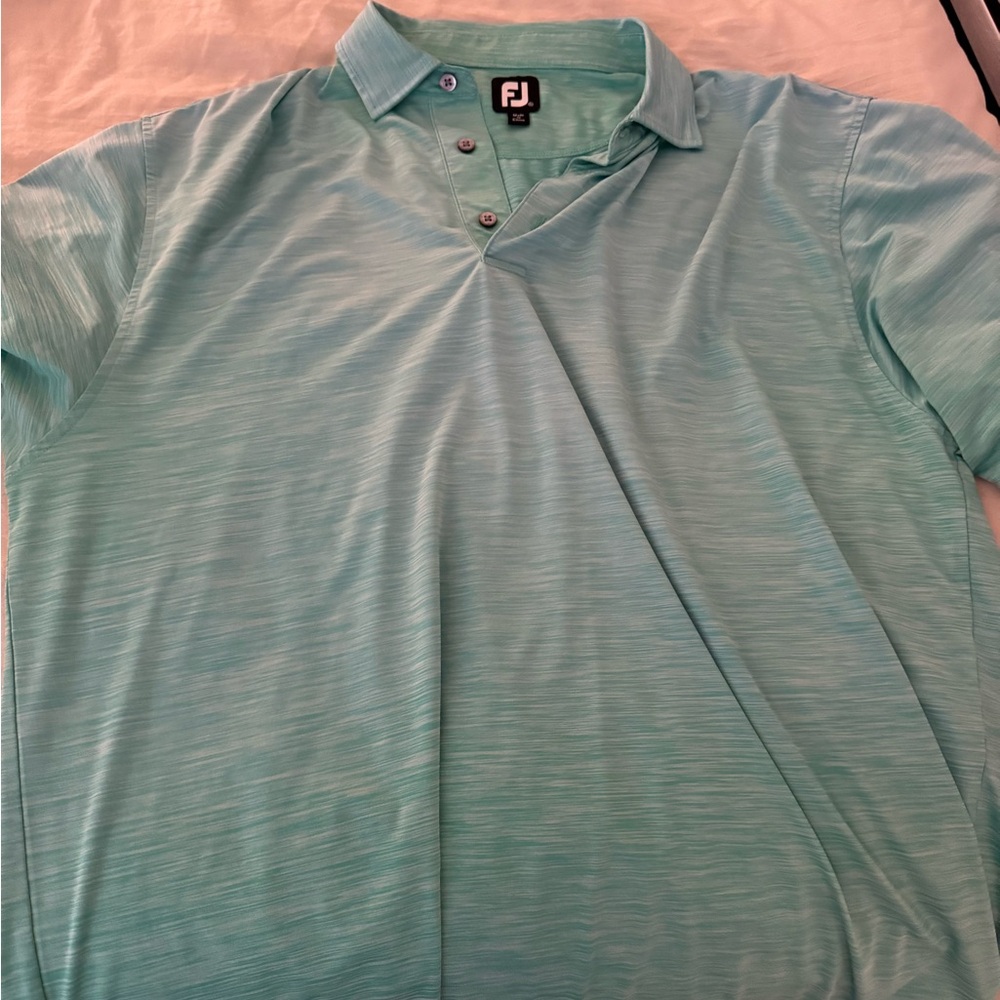 Men's Light Blue FJ Polo Size XL